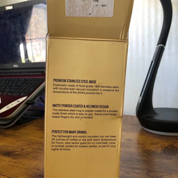 Double Wall Insulated Tumbler, 80th Birthday - Picture 11 of 12